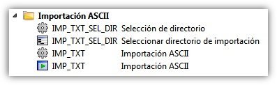 Implentación de importación ASCII mediante JavaScript
